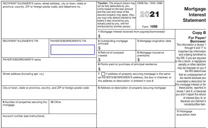 step 4 write your tin filling out an irs form 1098
