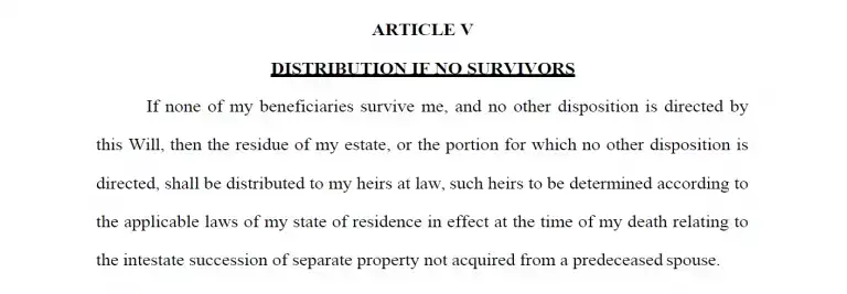 How to Fill Out a Last Will Step 6