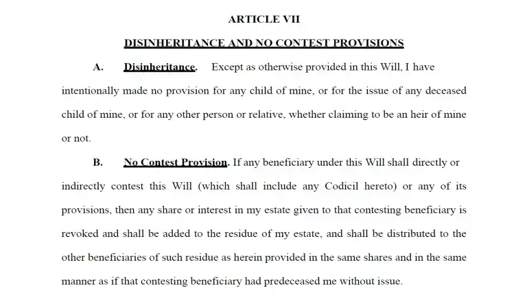 How to Fill Out a Last Will Step 8