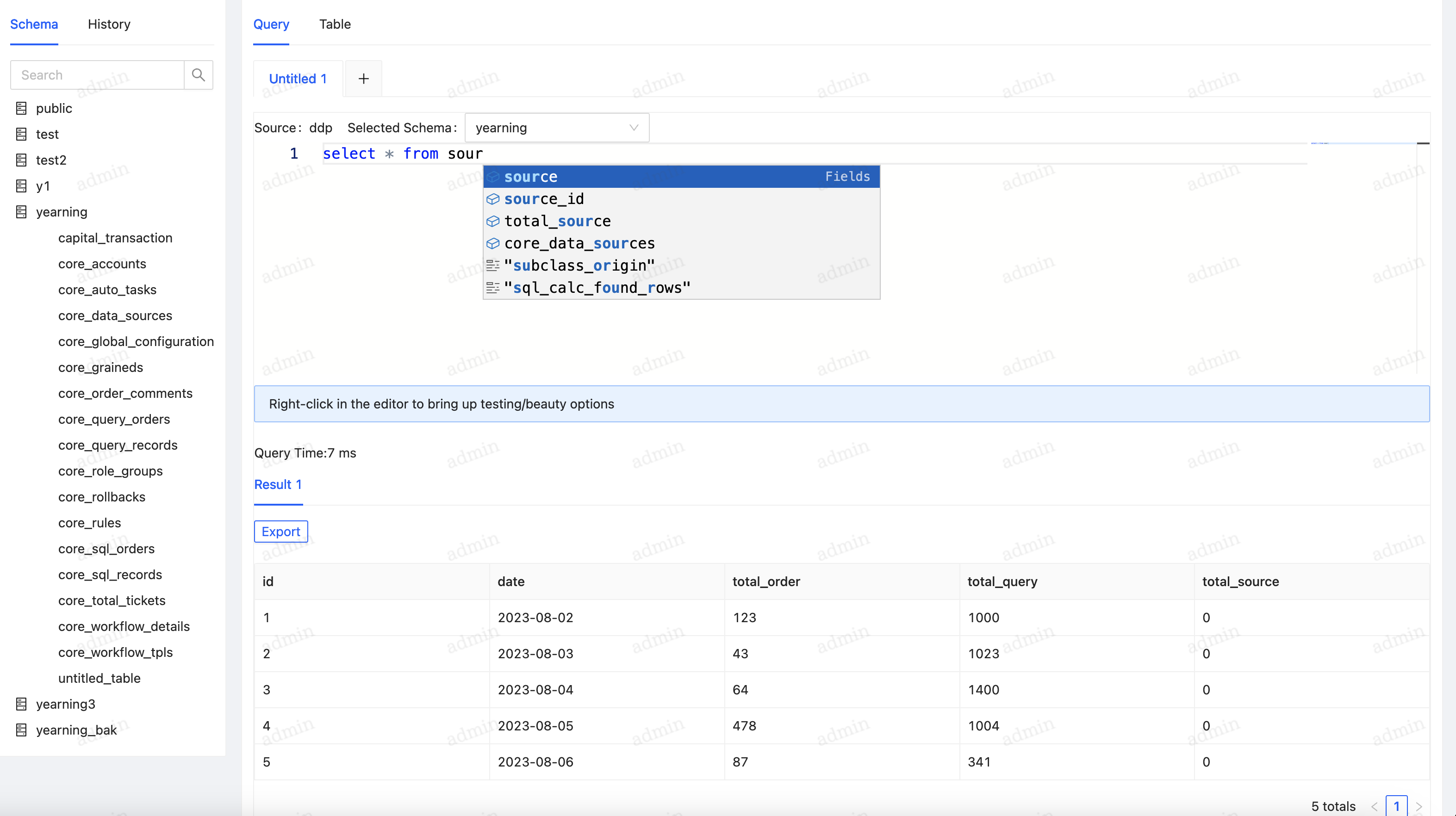 SQL Query