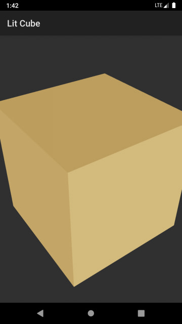 Lit Cube
