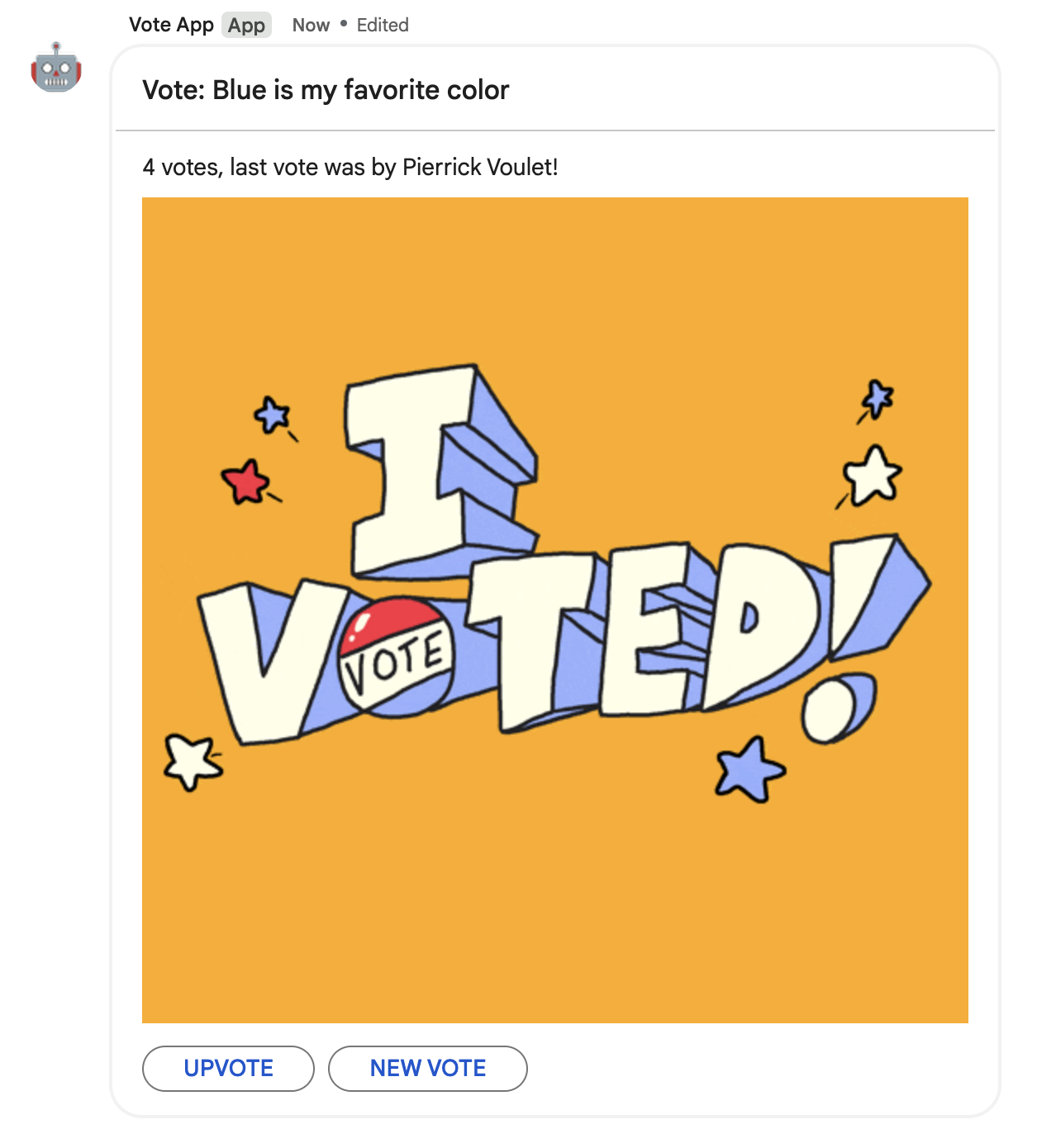 Vote app