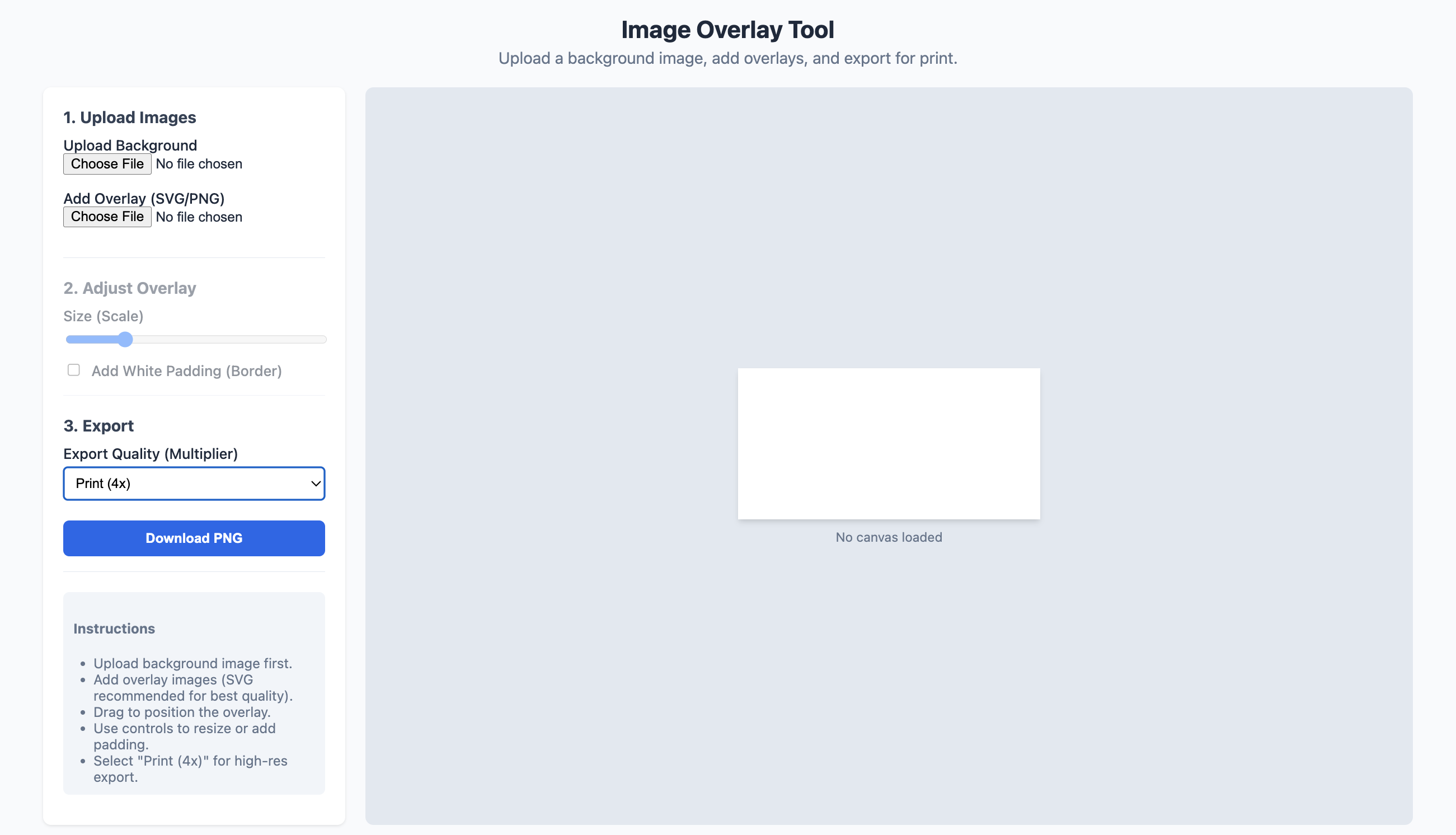landing page