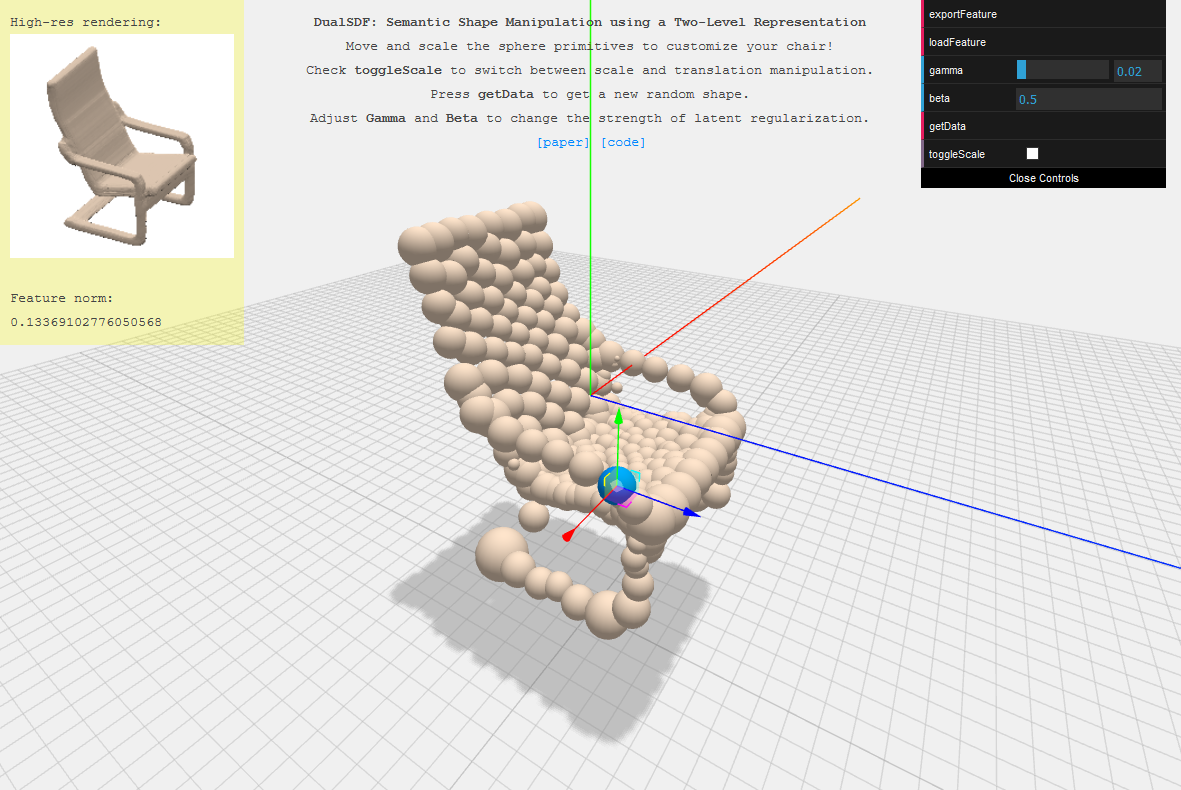 DualSDF Demo