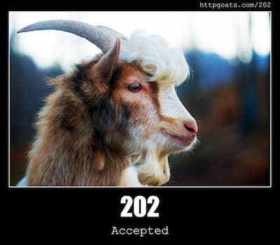 202 Accepted & Goats