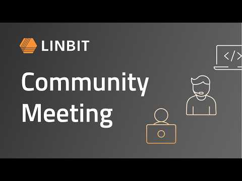 LINBIT Community Meeting - June 2026