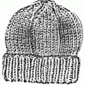 Seamless Preemie and Newborn Pumpkin Hat