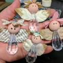 Christmas Tree Ornament - Bead Angel