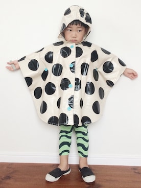 「BOBO CHOSES（ボボショーズ）のアイテム（レギンス/スパッツ）」を使った、KANTAさん（キッズ・100cm）の夏コーディネート