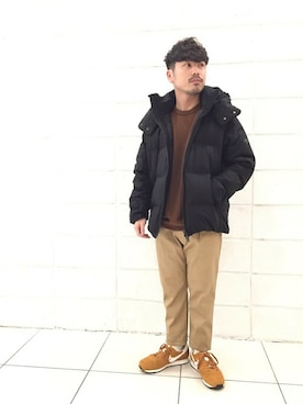 「DESCENTE（デサント）のアイテム」を使った、kogarasuさん（メンズ・160cm）の秋コーディネート