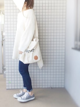 「アイテム（アクセサリー）」を使った、Rabi*さん（レディース・158cm・30代）の冬コーディネート