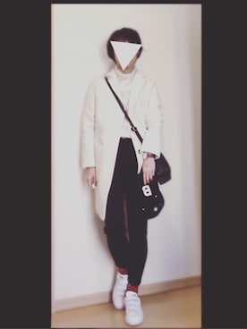 「KBF（ケイビーエフ）のアイテム（リング）」を使った、yukaさん（レディース・163cm）の冬コーディネート