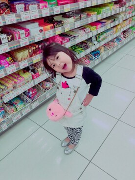「アイテム（ハンドケア/ハンドクリーム）」を使った、EmiiroDreamさん（キッズ・100cm）の春コーディネート