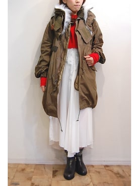 「MANA（マナ）のアイテム（シューズ）」を使った、chaosbohemiaさん（レディース・156cm）の秋コーディネート