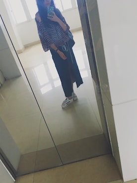 「アイテム（バックパック/リュック）」を使った、Juveniliaさん（レディース・171cm）の秋コーディネート