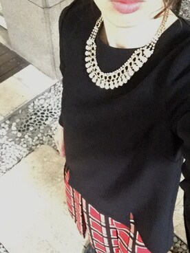 「Marc by Marc Jacobs（マークバイマークジェイコブス）のアイテム（ワンピース/ドレス）」を使った、かんちゃん♡さん（レディース・157cm）の春コーディネート