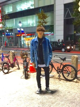 「アイテム（食器/キッチン）」を使った、AKIRさん（メンズ・181cm）の冬コーディネート
