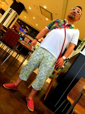 「アイテム（その他小物）」を使った、アコさん（メンズ・167cm）の夏コーディネート
