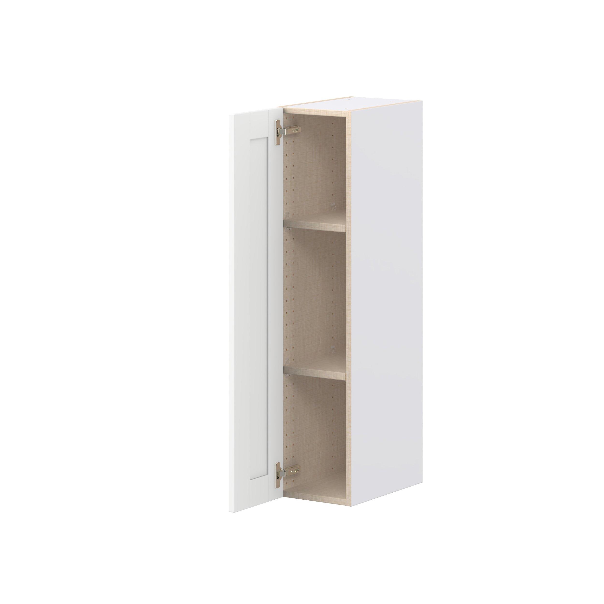 Summerhill 9 in. Bright White Door Wall Cabinet