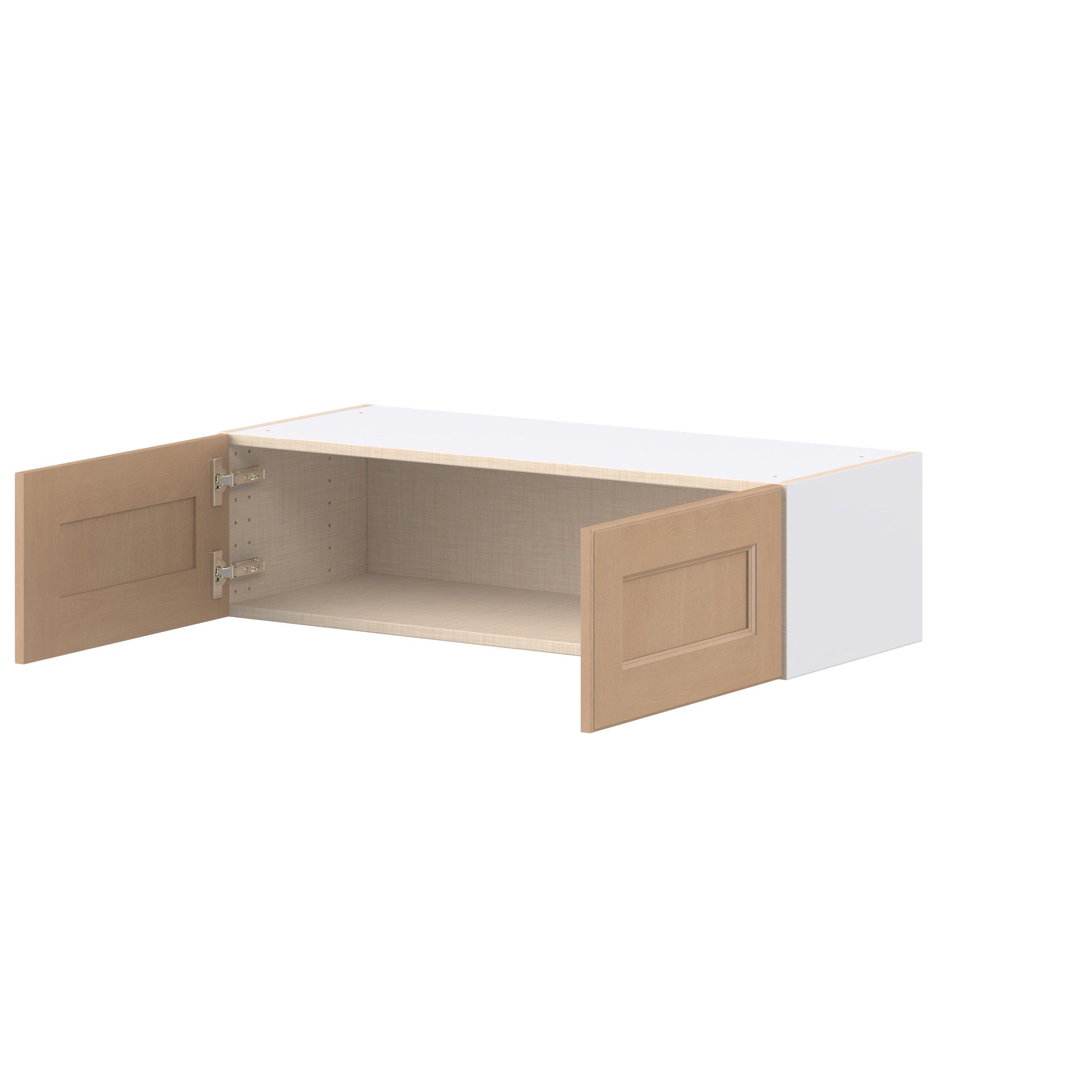 Sugarhill 36 in. Stained Sugar Cookie Bridge Wall Cabinet