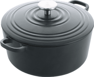 BK BOUR CastIron Cocotte 24 cm Earl Grey