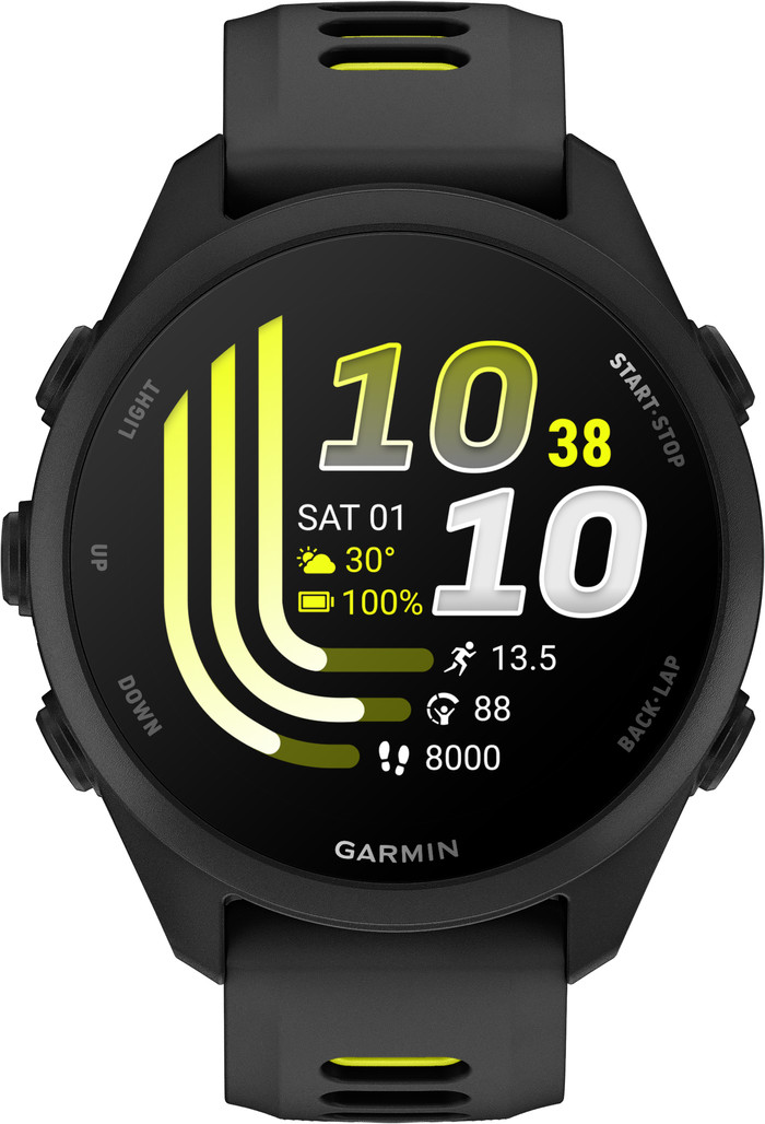 Garmin Forerunner 170 43mm Black front