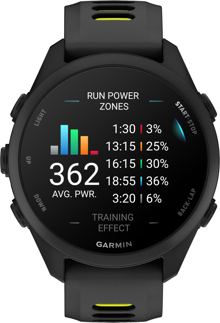 Garmin Forerunner 170 43mm Black front