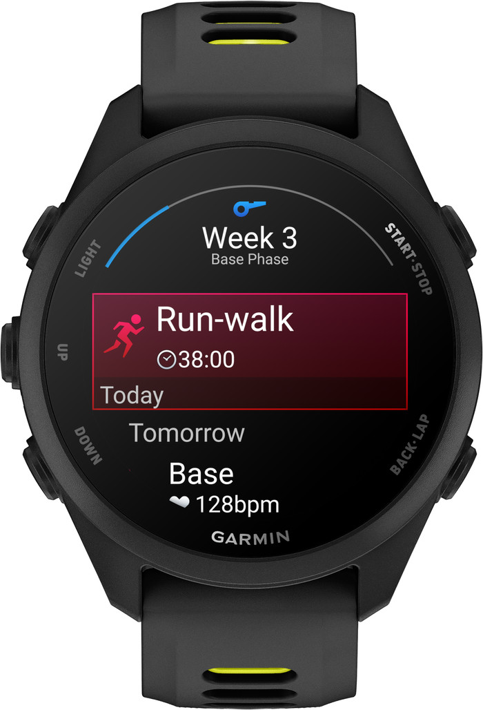 Garmin Forerunner 170 43mm Black front