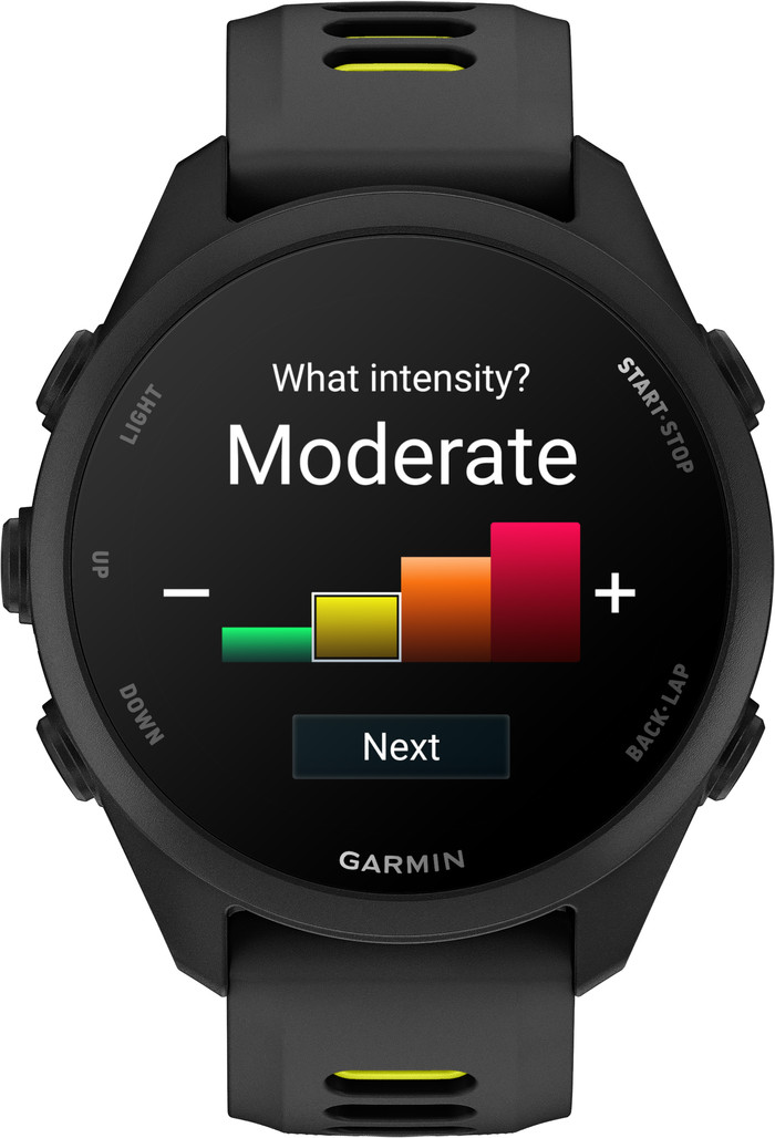 Garmin Forerunner 170 43mm Black front