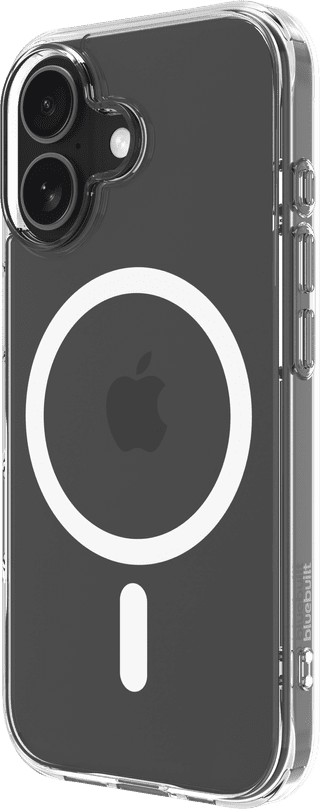 BlueBuilt Protective Back Cover met MagSafe iPhone 17 Transparant
