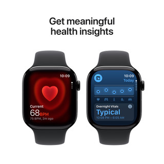 Apple Watch Series 11 46mm Black Sport Band M/L