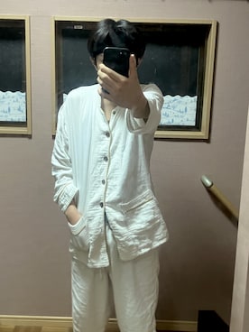 「アイテム（ヘアアクセサリー）」を使った、negitoro0302さん（メンズ・169cm）の夏コーディネート