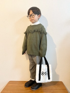892kiさん（キッズ・90cm）の冬コーディネート