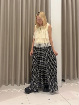 「KBF（ケイビーエフ）のアイテム（ワンピース/ドレス）」を使った、nahoさん（レディース・150cm・20代）の春コーディネート