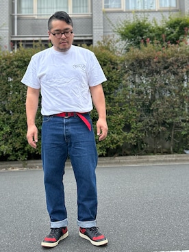 「PONY（ポニー）のアイテム（スニーカー）」を使った、gunken5さん（メンズ・171cm）の夏コーディネート