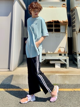 「NIKE（ナイキ）のアイテム」を使った、☺︎さいとを☺︎さん（レディース・174cm・30代）の春コーディネート