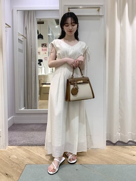 「Andemiu（アンデミュウ）のアイテム」を使った、YUさん（レディース・153cm・20代）の春コーディネート