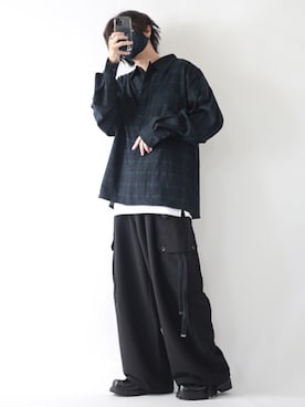 「アイテム（福袋/福箱）」を使った、TJさん（メンズ・177cm）の秋コーディネート