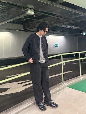 「CIAOPANIC TYPY（チャオパニックティピー）のアイテム（トップス）」を使った、ユート・ナカムラさん（メンズ・181cm）の春コーディネート