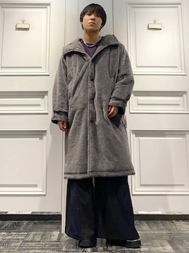 「HARE（ハレ）のアイテム（その他シューズ）」を使った、issin0006さん（メンズ・175cm）の秋コーディネート