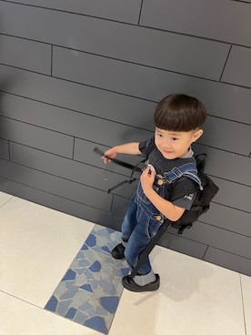 「アイテム（オールインワン・サロペット）」を使った、kk6232141744さん（メンズ・135cm）の夏コーディネート