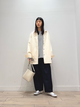 「アイテム（その他アウター）」を使った、くどうさん（レディース・157cm・30代）の冬コーディネート