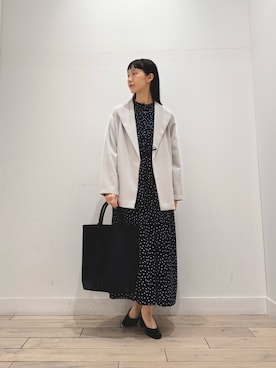 「アイテム（その他アウター）」を使った、くどうさん（レディース・157cm・30代）の冬コーディネート