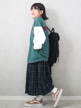 「アイテム（ジャケット/アウター）」を使った、teiccoさん（キッズ・132cm）の秋コーディネート