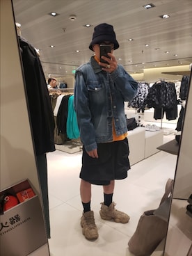 黃島讀さん（メンズ・176cm・100代）の秋コーディネート
