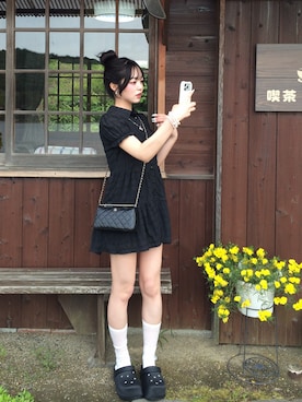 「アイテム（ビューティーグッズ）」を使った、ramuさん（レディース・166cm）の春コーディネート
