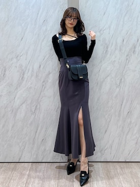 「アイテム（その他シューズ）」を使った、mihoさん（レディース・163cm）の冬コーディネート