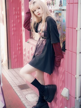 「ライブコーデ」｜くろるさん（レディース・157cm）の秋コーディネート
