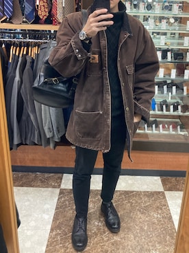 「FLORSHEIM（フローシャイム）のアイテム」を使った、lasscalさん（メンズ・174cm）の秋コーディネート