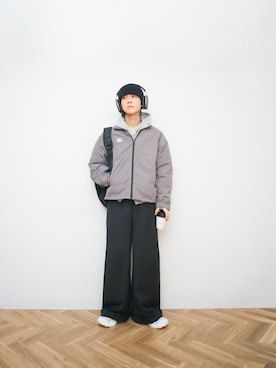 「アイテム（スキンケア）」を使った、Naotoさん（メンズ・165cm）の冬コーディネート